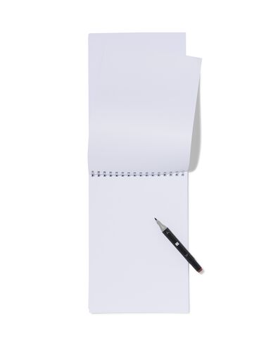 schetsboek met spiraal A4 120gr
