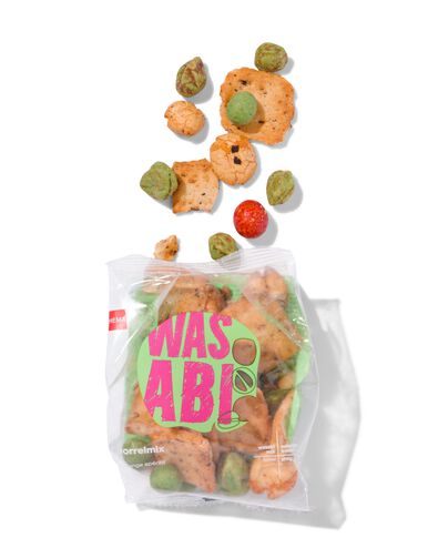 wasabi borrelmix 100gram