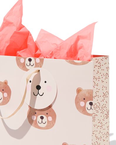 cadeautas met envelop en vloeipapier