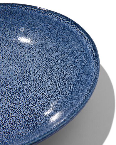 diep bord &Oslash;23cm Porto reactief glazuur wit/blauw