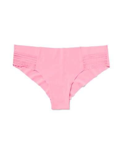 dames brazilian micro met kant roze