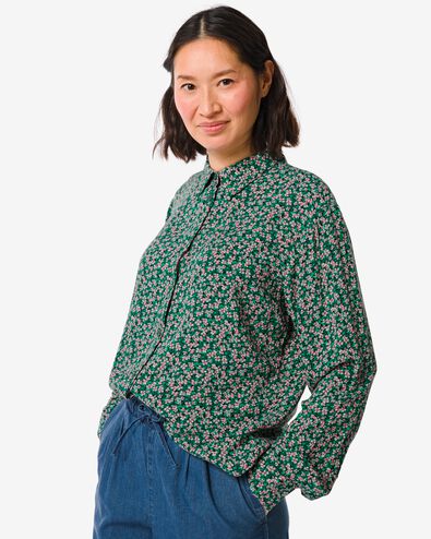 damesblouse Bobbie viscose multi