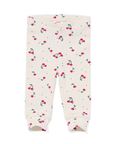 newborn rib legging lila