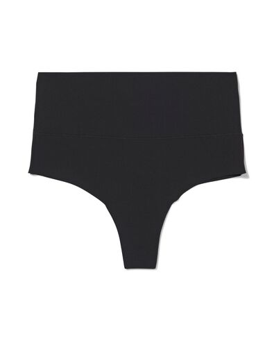 damesstring met hoge taille ultimate comfort zwart