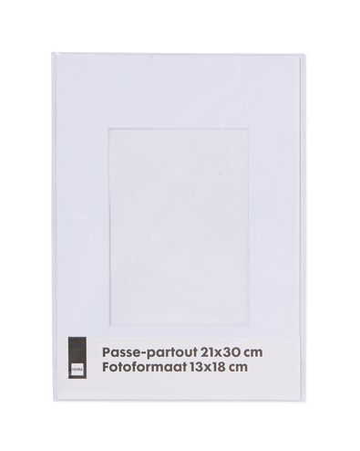 passepartout A4 wit