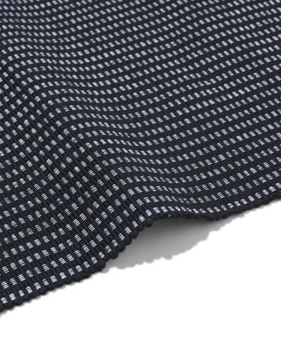placemats - 42 x 32 - katoen - zwart - 2 stuks