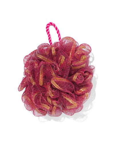 badbloem &Oslash;15 rood met glitters