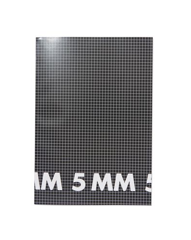 schriften A4 - geruit 5 mm - 3 stuks