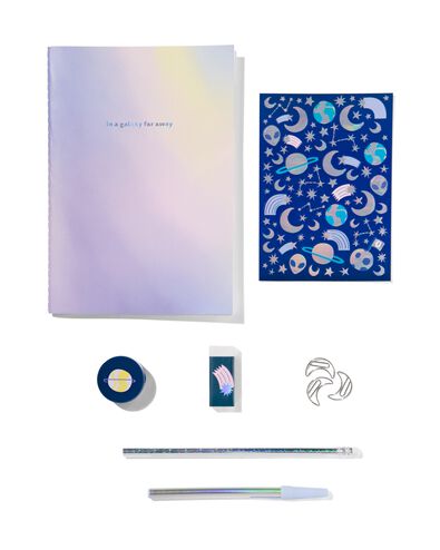 schrijfwaren accessoires in etui 22.4x16.5