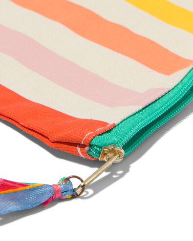 etui canvas regenboog