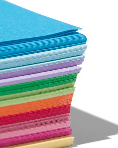 gekleurd papier - 150 stuks