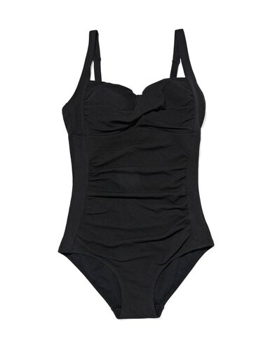 dames badpak control zwart