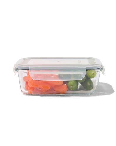 glazen clipdoos 1L