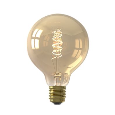 led globe goud E27 4W 200lm g95