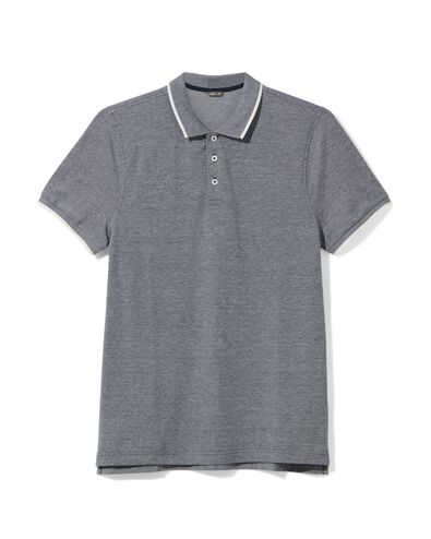 herenpolo  blauw
