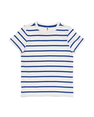 kinder t-shirt strepen blauw