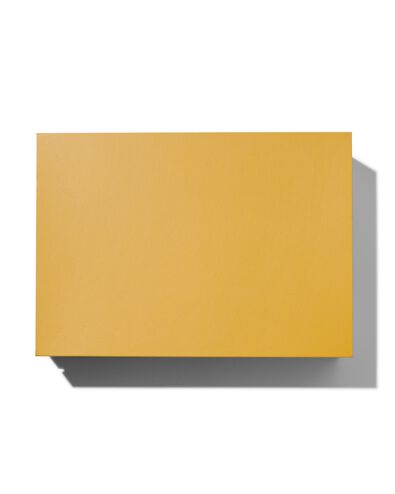 decoratieve opbergdoos met deksel 21x30.8x8 geel