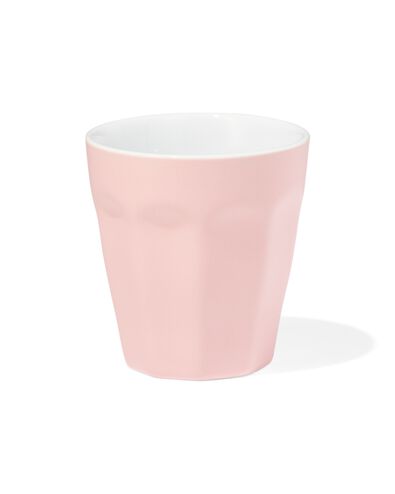 mok 90ml Mirabeau aardewerk mat roze