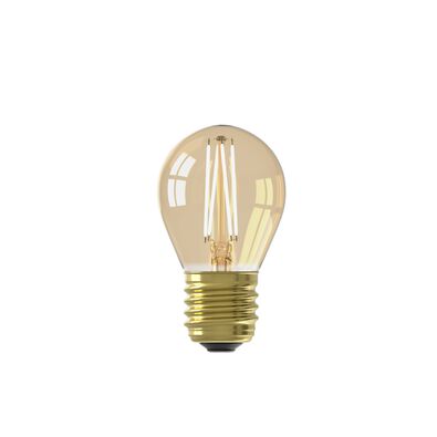 led kogel goud E27 3.5W 200lm