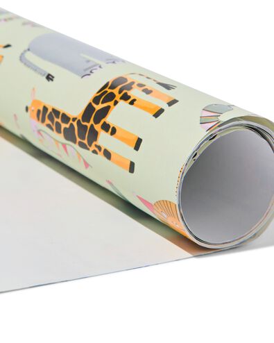 cadeaupapier safari 200x70