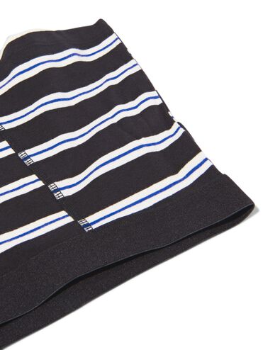 kinderboxers katoen/stretch - 3 stuks zwart