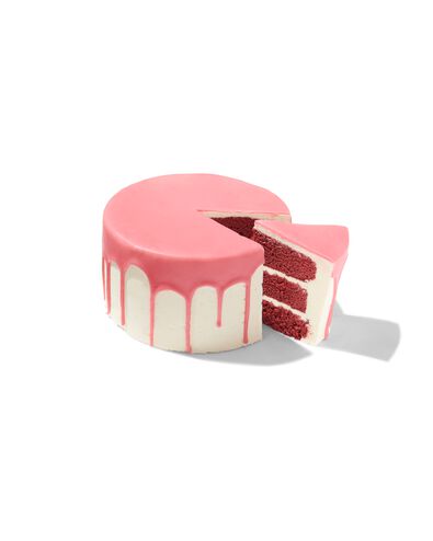 dripcake roze red velvet 8 p.