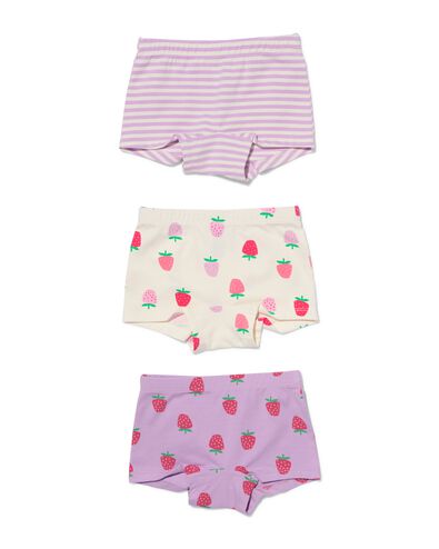 kinderboxers stretch katoen - 3 stuks multi
