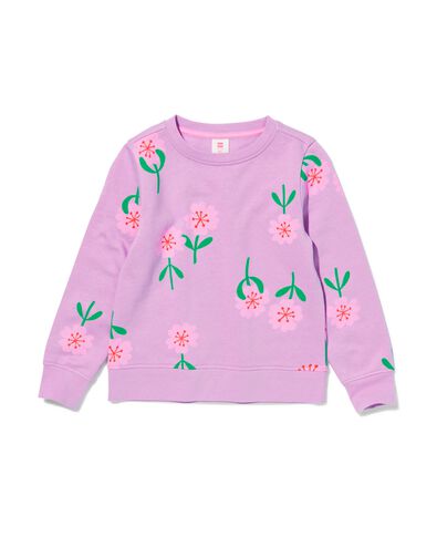 kindersweater paars