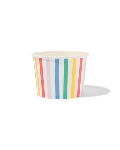 bakjes karton strepen 450ml - 5 stuks