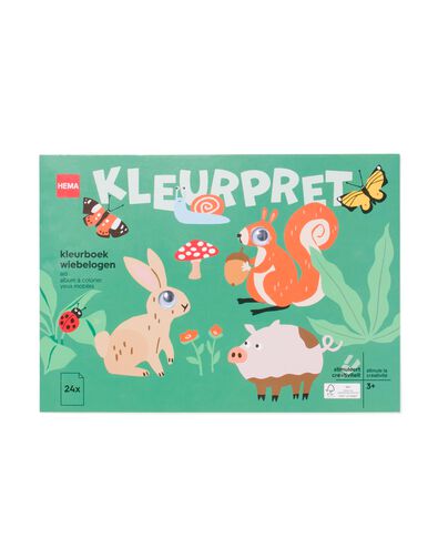 kleurboek met wiebelogen A4