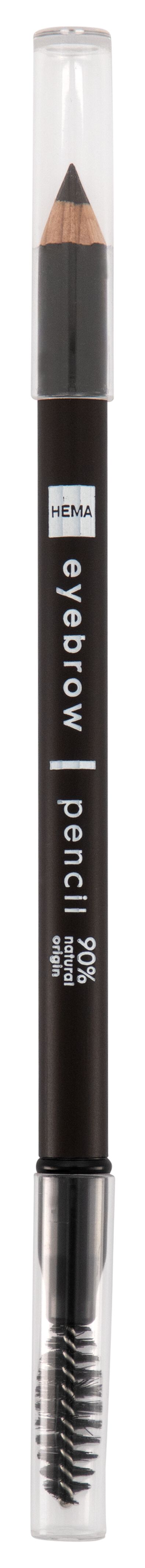 wenkbrauwpotlood 86 zwart/bruin