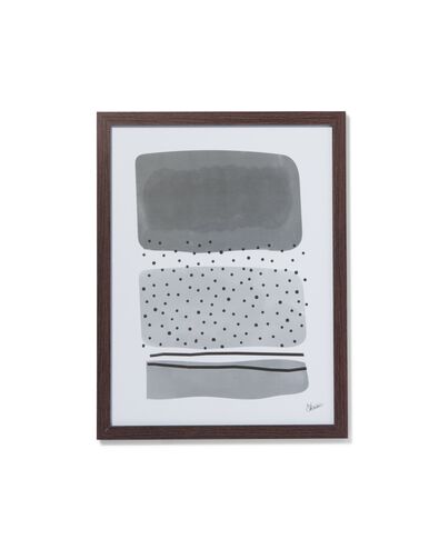fotolijst hout 30x40 donkerbruin