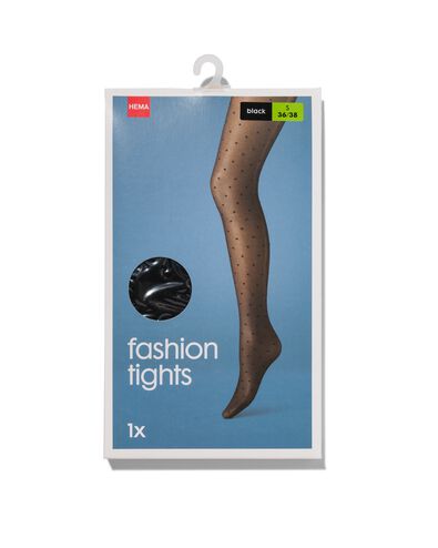 panty 20 denier zwart