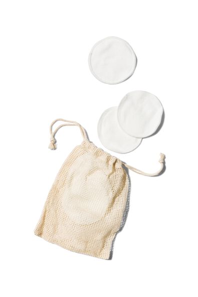 herbruikbare make-up pads &Oslash;8cm - 10 stuks