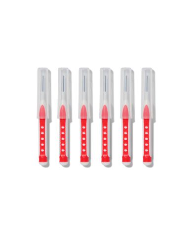 interdentale borsteltjes 2.4mm - 6 stuks
