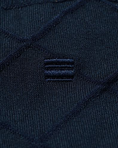 herensokken glanskatoen - 2 paar donkerblauw