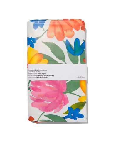 tafelzeil 140x240 polyester bloemen