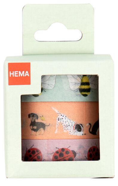 washi tapes insecten - 3 stuks