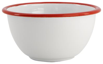 kinder kerstservies emaille schaal &Oslash;13.5x7