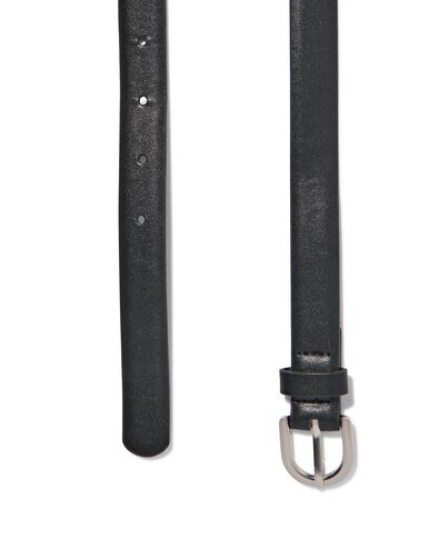 dames riem 2cm zwart