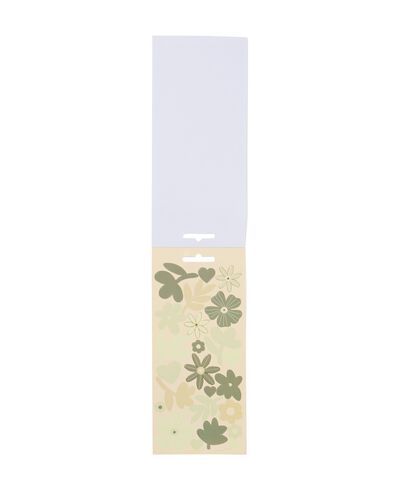stickervellen 19x10 bloemen - 3 stuks