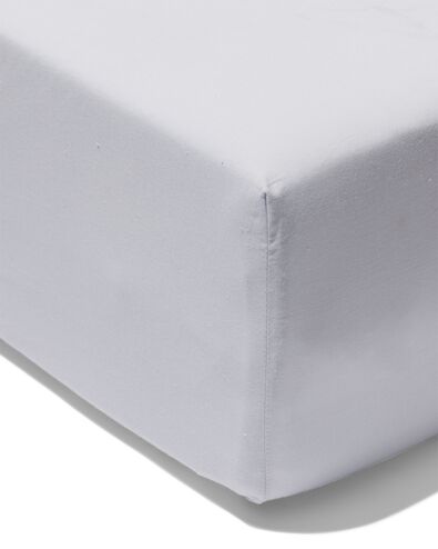 boxspring hoeslaken zacht katoen 180x200 lichtgrijs