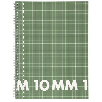 collegeblok A4 - geruit 10 x 10 mm - 3 stuks