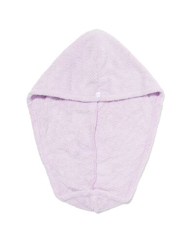 tulband handdoek microvezel lila