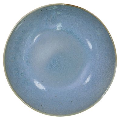 diep bord &Oslash;23cm Porto reactief glazuur blauw