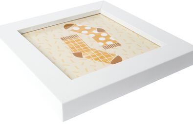 fotolijst 10x10 hout wit