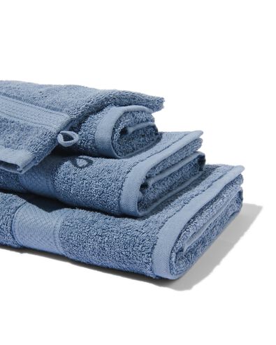 handdoek 70x140 zware kwaliteit grijsblauw