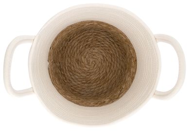 mand &Oslash;28x28 naturel/wit