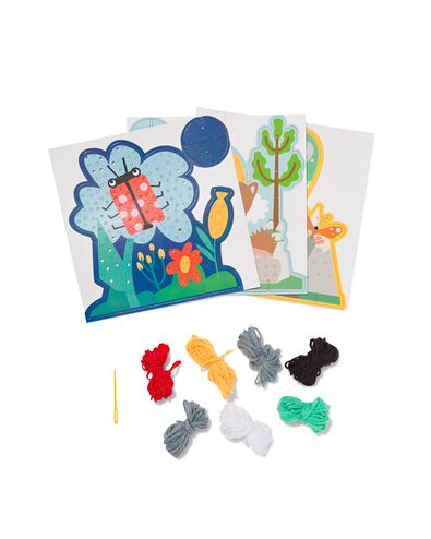 borduurset dieren