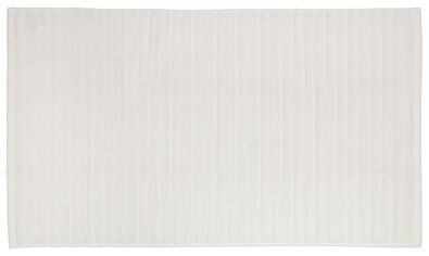 badmat 50x85 streep wit